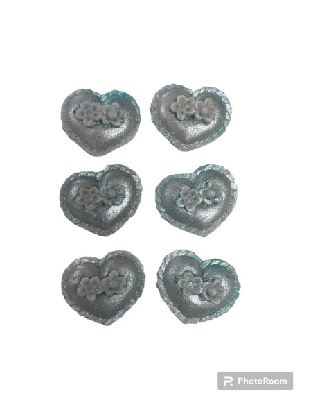 SET DECORACION CORAZONES