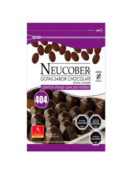 COBERTURA NEUCOBER 404 AMARGO SUAVE 1KG