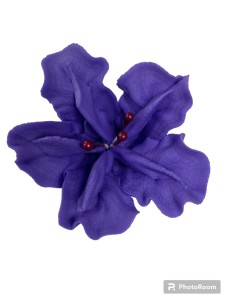 DECORACION PETUNIA GRANDE MORADA