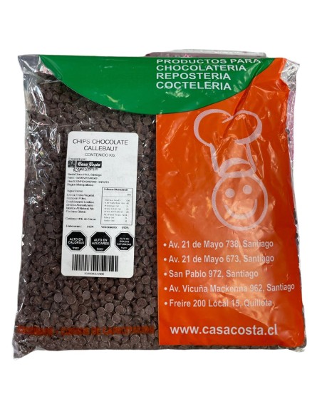 CHIPS DE CHOCOLATE CASA COSTA