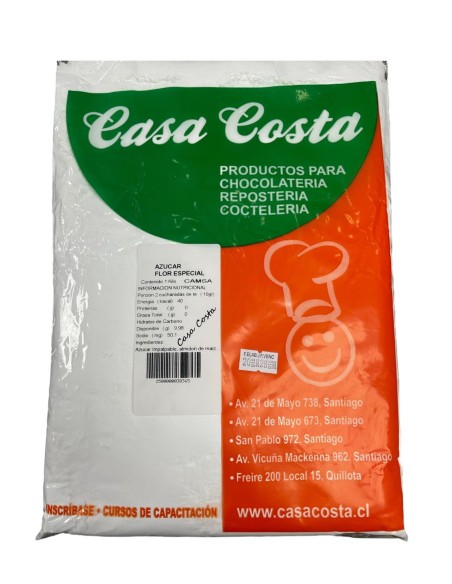 AZUCAR FLOR IMPALPABLE  DE 1 KG