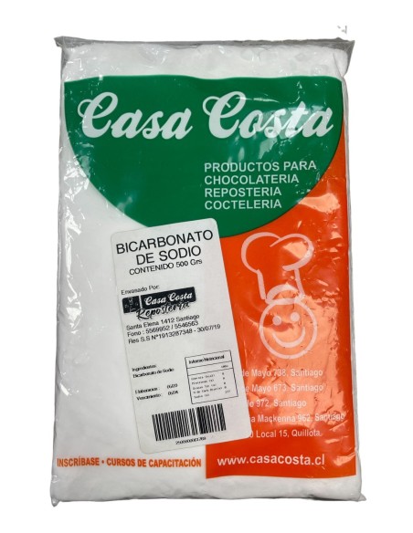 BICARBONATO DE SODIO DE 500GR