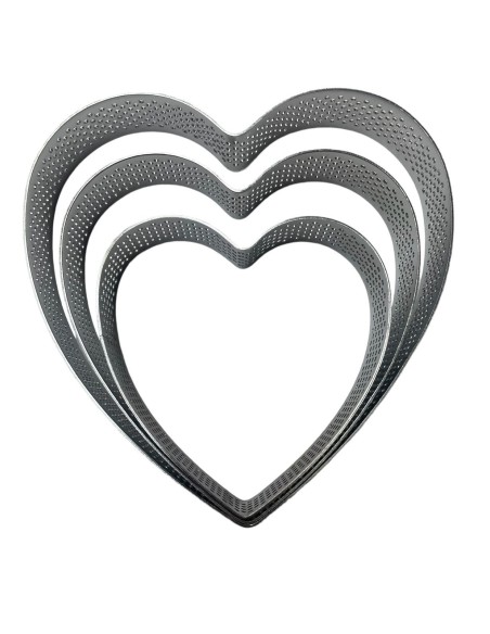 CORTANTE CORAZON MICROPERFORADO 12 CM