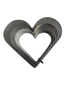 CORTANTE CORAZON MICROPERFORADO 16 CM