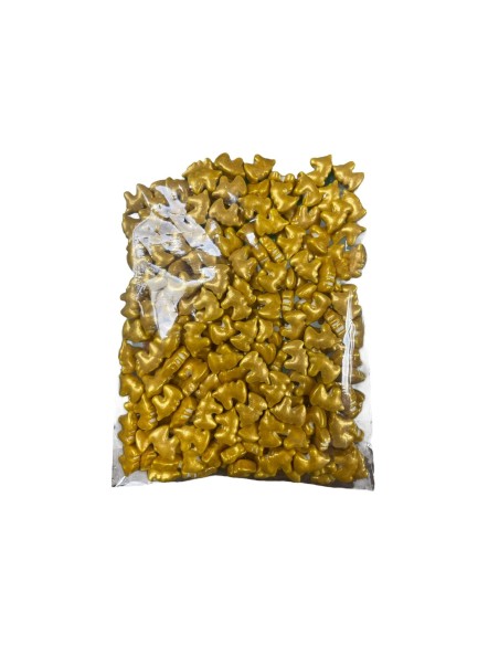 MOSTACILLAS DORADAS CON DISEÑO