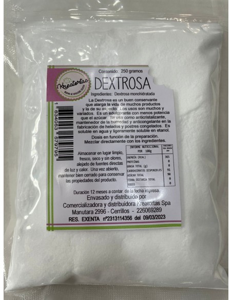 DEXTROSA DE 250GR