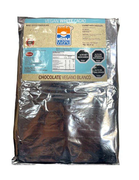 CHOCOLATE VEGANA BLANCA CHOCONO  DE 1 KILO