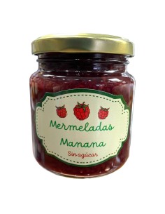 MERMELADA FRAMBUESA ARTESANAL SIN AZUCAR DE 250G