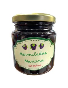 MERMELADA MORA ARTESANAL SIN AZUCAR DE 250G