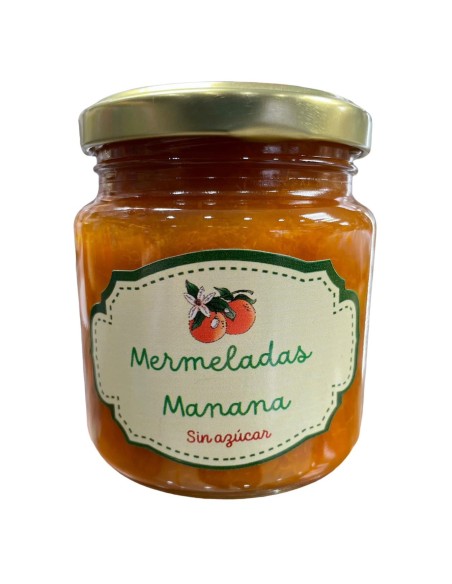 MERMELADA DAMASCO ARTESANAL SIN AZUCAR DE 250G