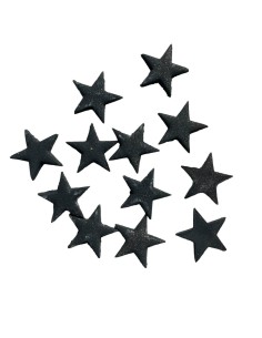 DECORACION ESTRELLAS NEGRAS