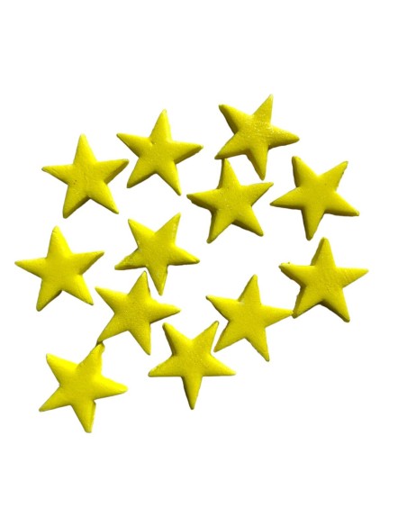 DECORACION ESTRELLAS AMARILLAS