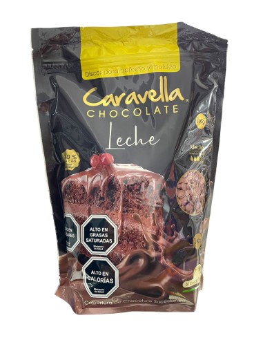 COBERTURA CARAVELLA LECHE DE 1 KG