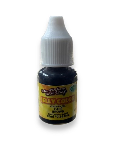 COLORANTE JELLY COLOR CAFE DE 10 ML