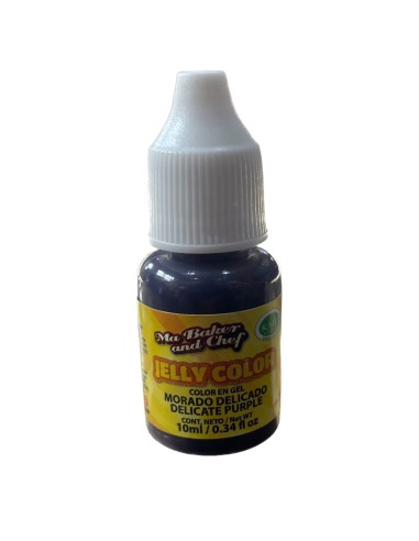 COLORANTE JELLY COLOR MORADO DELICADO DE 10 ML