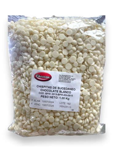 CHIPS CHOCOLATE BLANCO CHOCONO DE 1 KG