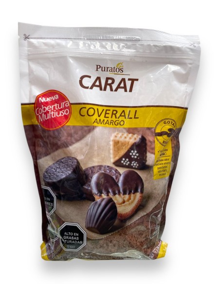 COBERTURA  PURATOS COVERALL AMARGO DE 1 KG