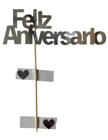 TOPPER FELIZ ANIVERSARIO