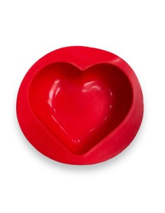 MOLDE DE SILICONA DE CORAZON 2