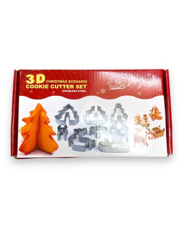 CORTANTE PARA GALLERA  NAVIDAD 3D