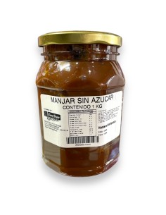 MANJAR SIN AZUCRA DE 1 KG