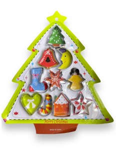 CORTANTE NAVIDAD 10 PIEZAS