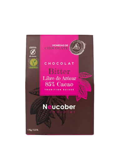 COBERTURA NEUCOBER CHOCOLATE FINO BITTER 85% CACAO