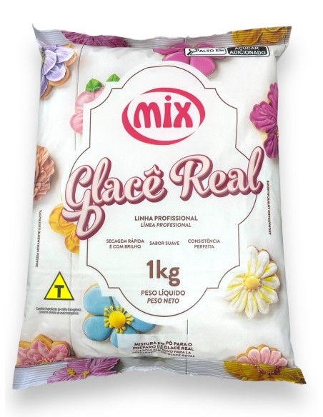 GLASEADO REAL EN POLVO MIX 1 KG