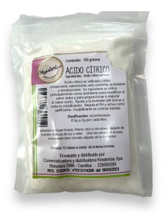 ACIDO CITRICO DE 100GR KREATORTA