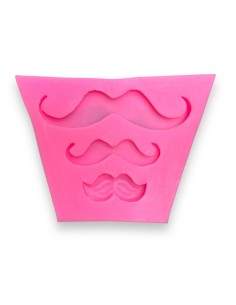 MOLDE DE SILICONA DE BIGOTE