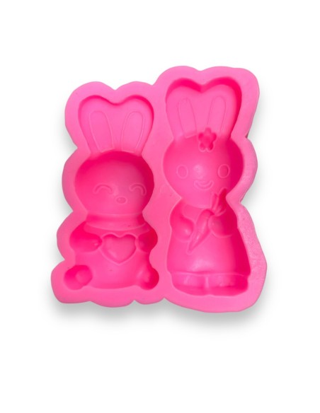 MOLDE SILICONA DE CONEJO