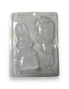 MOLDE PLASTICO DE CONEJO GRANDE