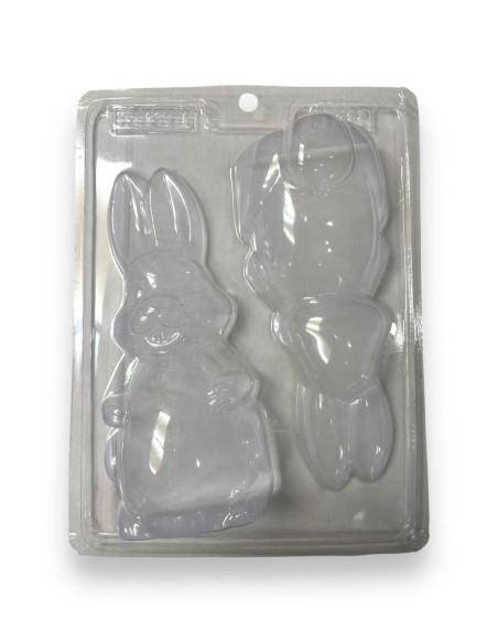 MOLDE PLASTICO DE CONEJO GRANDE
