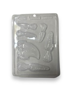 MOLDE PLASTICO DE ZANAHORIA