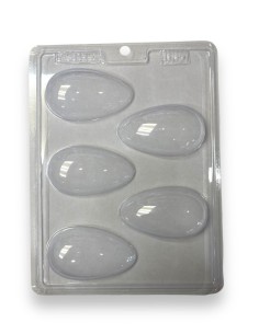 MOLDE PLASTICO DE 5 HUEVO