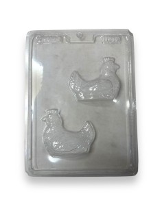 MOLDE PLASTICO DE GALLINA