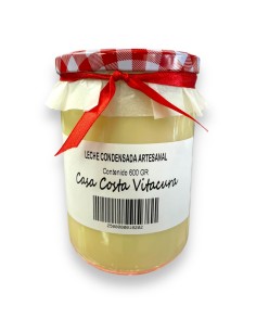 LECHE CONDENSADA ARTESANAL DE 600GR