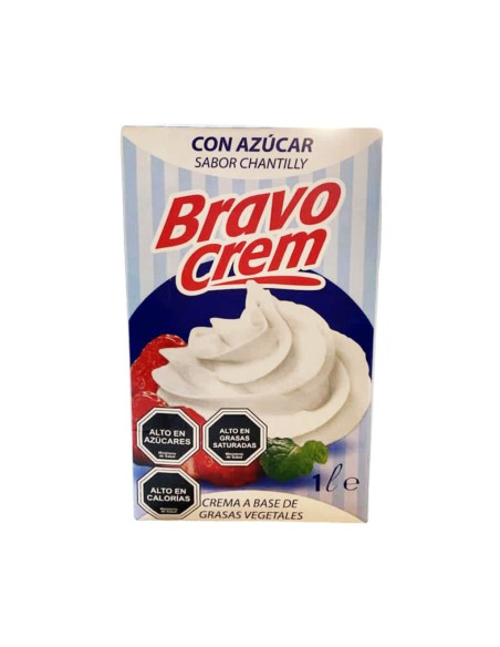 CREMA VEGETAL BRAVO DE 1 LT