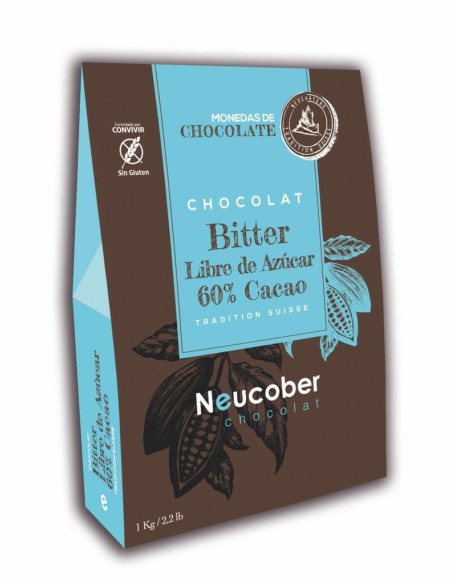 COBERTURA NEUCOBER CHOCOLATE FINO BITTER 60% CACAO