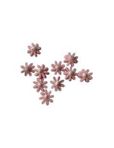 SET FLORES ROSADAS MINIS