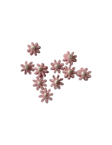 SET FLORES ROSADAS MINIS