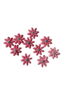 SET DE FLORES ROSADAS MINIS