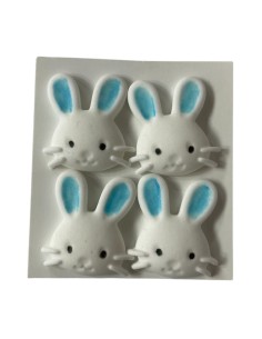 DECORACION CABEZA DE CONEJITO