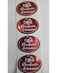 ETIQUETA PRODUCTO ARTESANAL