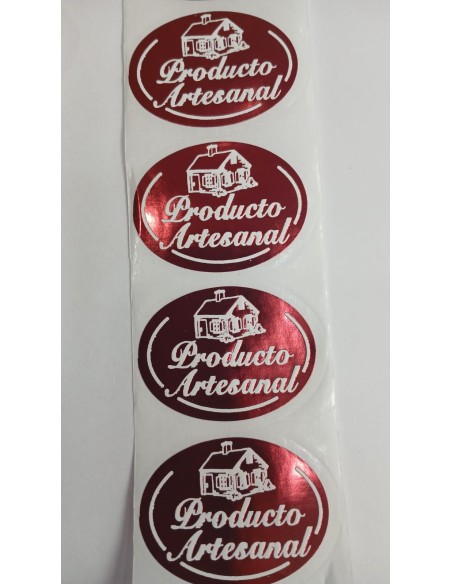 ETIQUETA PRODUCTO ARTESANAL