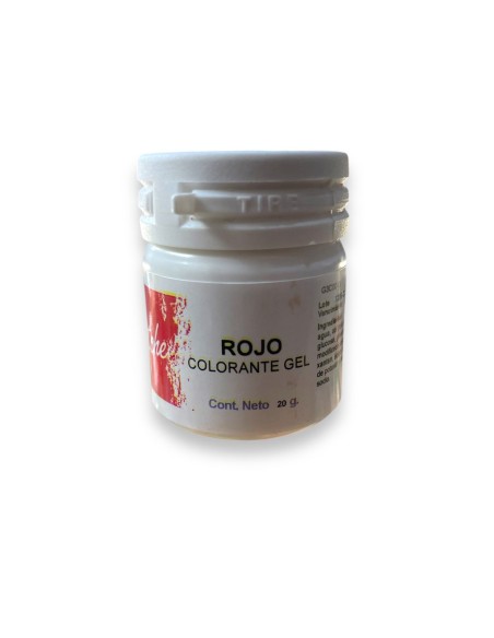 COLORANTE GUTTCHE ROJO EN GEL