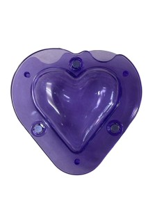 MOLDE ACRILICO DE CORAZON