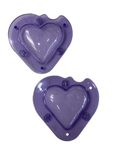 MOLDE ACRILICO DE CORAZON 2