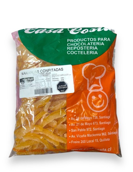 NARANJAS CONFITADAS DE 1 KG