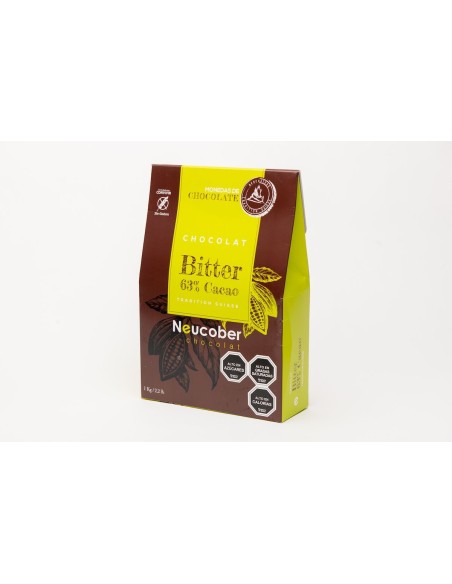 COBERTURA NEUCOBER CHOCOLATE FINO BITTER 63% CACAO